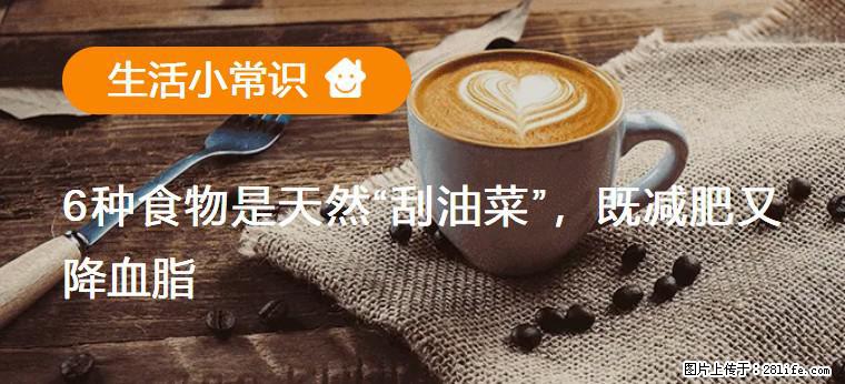 【生活小常识】6种食物是天然“刮油菜”，既减肥又降血脂 - 安康生活资讯 - 安康28生活网 ankang.28life.net